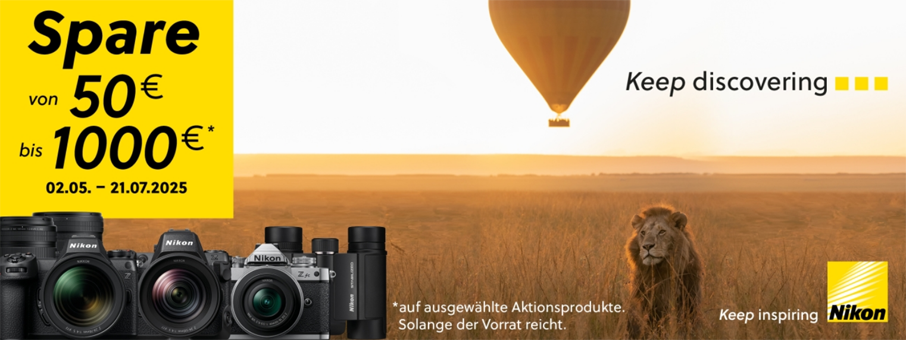 Nikon Sommer25 SofortBanner 21072025